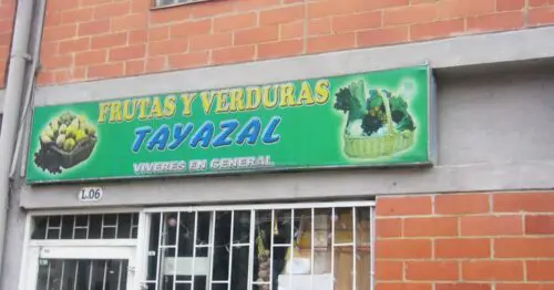 FRUTAS Y VERDURAS TAYAZAL SUBA BOGOTÁ FRUTAS Y VERDURAS TAYAZAL SUBA BOGOTÁ